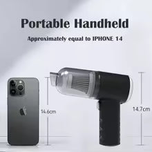 000Pa Wireless Car Vacuum Cleaner USB Charging 1200mAh Portable Cleaning Appliance